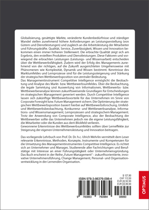 Rückseitencover Competitive Intelligence