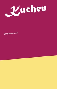 Vorderes Coverbild Kuchen