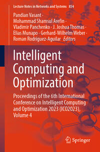Vorderes Coverbild Intelligent Computing and Optimization