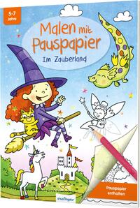 Vorderes Coverbild Malen mit Pauspapier: Im Zauberland