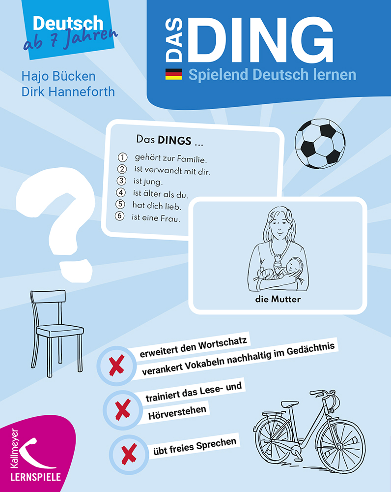 Anderes Coverbild Das Dings: Spielend Deutsch lernen