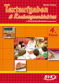 Vorderes Coverbild Textaufgaben & Rechengeschichten 4. Klasse