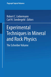 Vorderes Coverbild Experimental Techniques in Mineral and Rock Physics