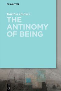 Vorderes Coverbild The Antinomy of Being