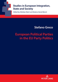 Vorderes Coverbild European Political Parties in the EU Party Politics