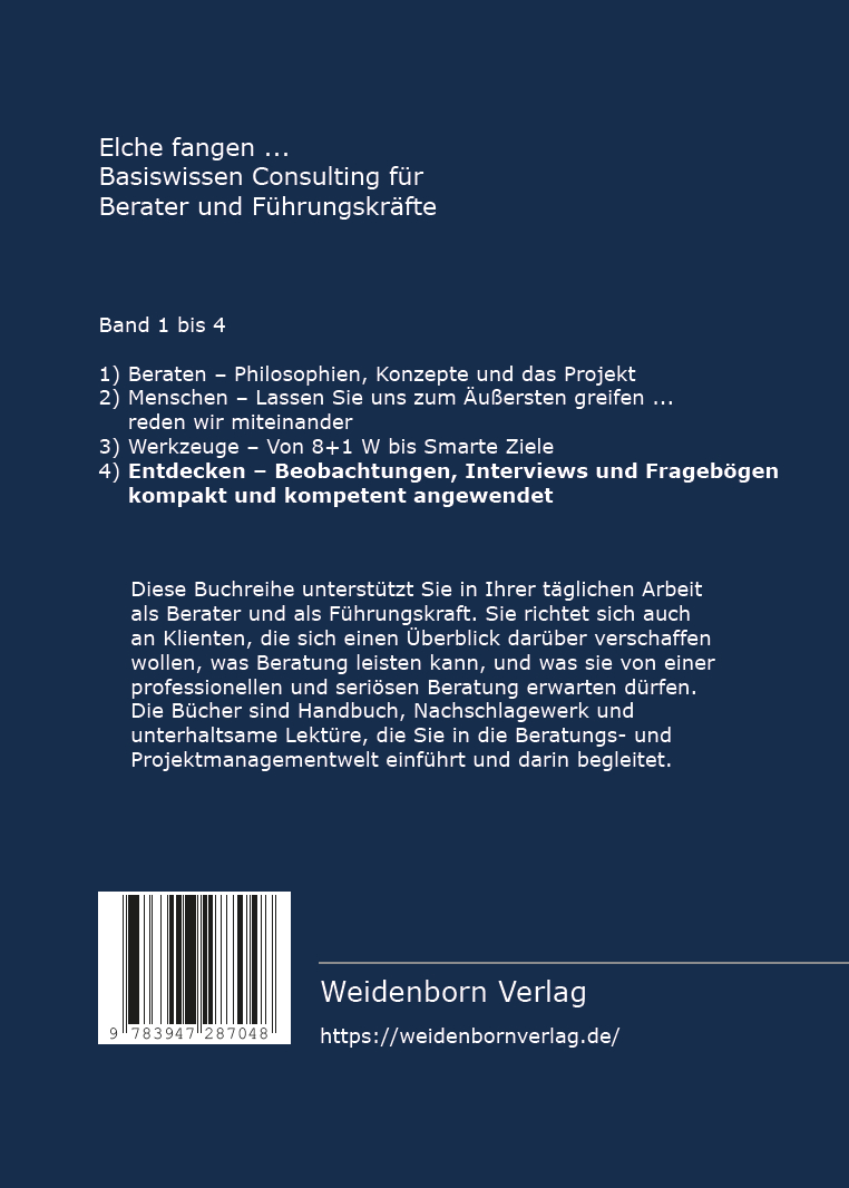 Rückseitencover Entdecken