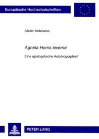 Vorderes Coverbild «Agneta Horns leverne»