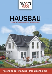 Vorderes Coverbild Bandcon Guide - Hausbau
