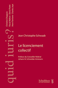 Vorderes Coverbild Le licenciement collectif