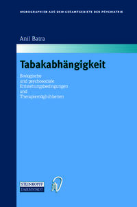 Vorderes Coverbild Tabakabhängigkeit