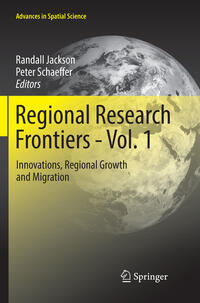 Vorderes Coverbild Regional Research Frontiers - Vol. 1