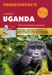 Vorderes Coverbild Uganda - Reiseführer von Iwanowski