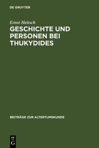 Vorderes Coverbild Geschichte und Personen bei Thukydides