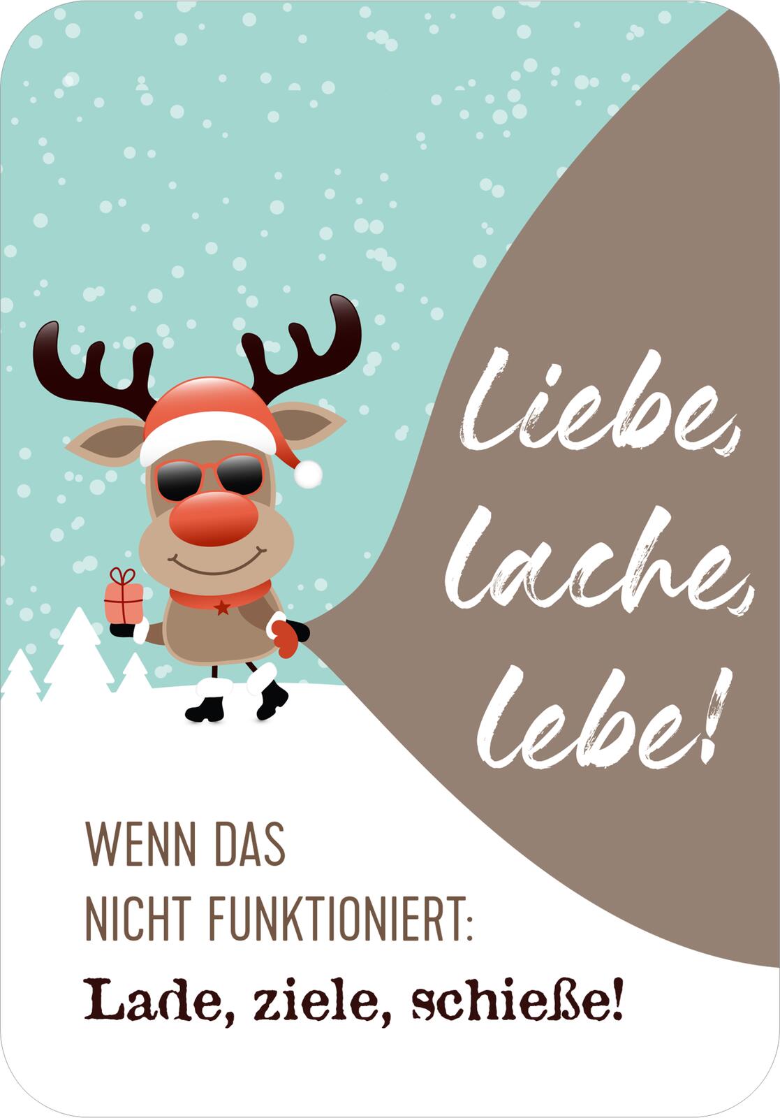 Beispielinhalt (Bild) Advent, Advent, die Stimmung brennt!