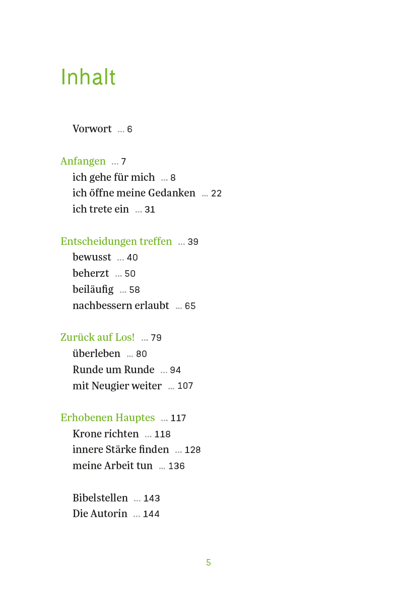 Beispielinhalt (Bild) Die Kraft der Veränderung