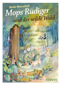 Vorderes Coverbild Mops Rüdiger und der wilde Wald