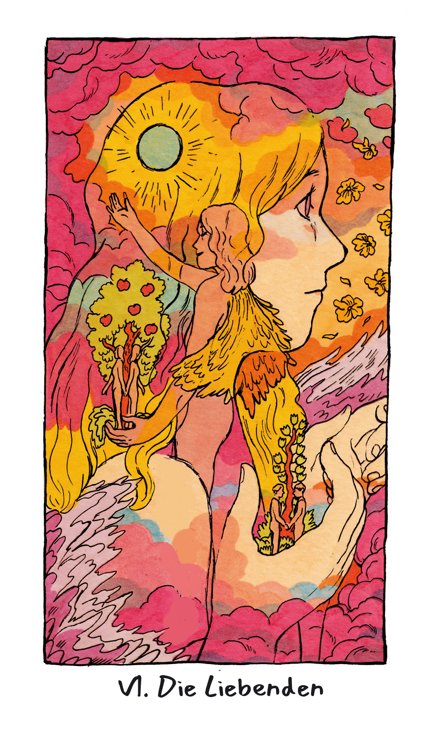 Beispielinhalt (Bild) Cosmic Slumber Tarot