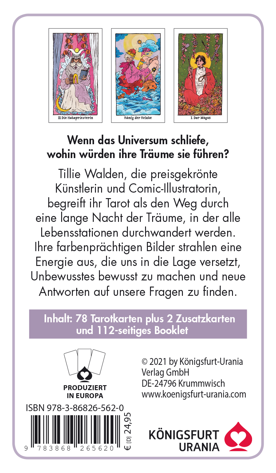 Rückseitencover Cosmic Slumber Tarot
