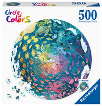 Vorderes Coverbild Erwachsenenpuzzle 500 Teile - Circle of Colors - Ozean