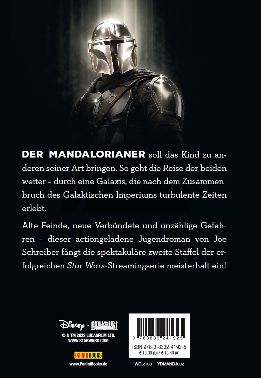 Rückseitencover Star Wars: The Mandalorian - Staffel 2