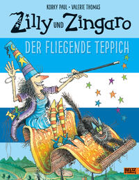 Vorderes Coverbild Zilly und Zingaro. Der Fliegende Teppich