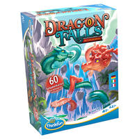 Vorderes Coverbild ThinkFun 76496 Dragon Falls - 3D Logikspiel, für Kinder und Erwachsene, Brettspiel ab 1 Spieler, ab 8 Jahren