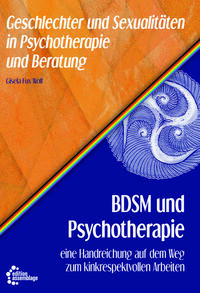 Vorderes Coverbild BDSM und Psychotherapie