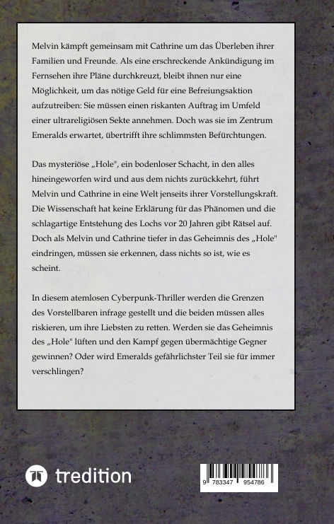 Rückseitencover Die Abgründe Emeralds