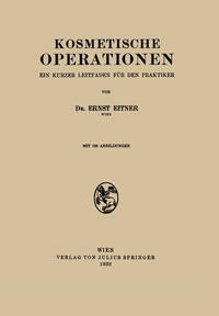 Vorderes Coverbild Kosmetische Operationen