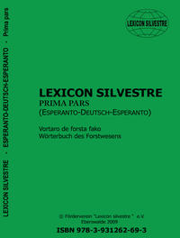 Vorderes Coverbild Lexicon silvestre - Vortarode forsta fako - Wörterbuch des Forstwesens