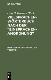 Vorderes Coverbild Vielsprachen-Wörterbuch nach der “Einsprachen-Anordnung”