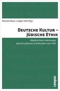 Vorderes Coverbild Deutsche Kultur - Jüdische Ethik