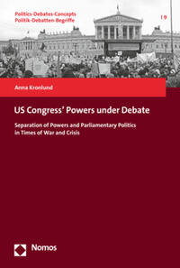 Vorderes Coverbild US Congress’ Powers under Debate