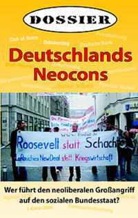Vorderes Coverbild Deutschlands Neocons, ein Dossier