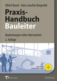 Vorderes Coverbild Praxis-Handbuch Bauleiter