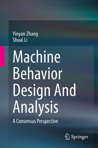 Vorderes Coverbild Machine Behavior Design And Analysis