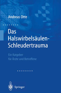 Vorderes Coverbild Das Halswirbelsäulen-Schleudertrauma