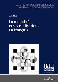 Vorderes Coverbild La modalité et ses réalisations en français
