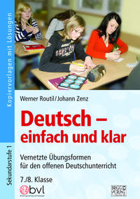 Vorderes Coverbild Deutsch – einfach und klar 7./8. Klasse