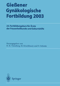 Vorderes Coverbild Gießener Gynäkologische Fortbildung 2003