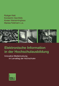 Vorderes Coverbild Elektronische Information in der Hochschulausbildung