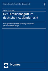 Vorderes Coverbild Der Familienbegriff im deutschen Ausländerrecht