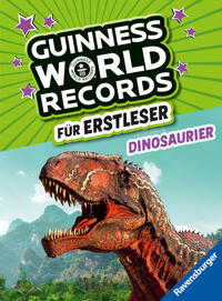 Vorderes Coverbild Guinness World Records für Erstleser - Dinosaurier