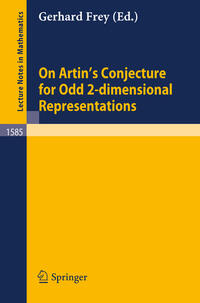 Vorderes Coverbild On Artin's Conjecture for Odd 2-dimensional Representations