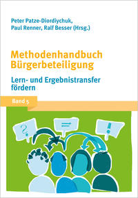 Vorderes Coverbild Methodenhandbuch Bürgerbeteiligung
