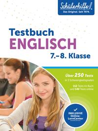 Vorderes Coverbild Testbuch Englisch 7./8. Klasse
