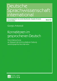 Vorderes Coverbild Konnektoren im gesprochenen Deutsch
