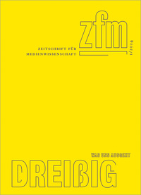Vorderes Coverbild Zeitschrift für Medienwissenschaft 30