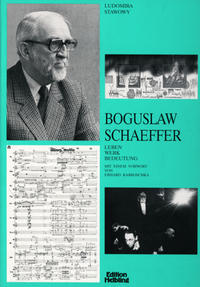 Vorderes Coverbild Boguslaw Schaeffer