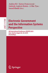 Vorderes Coverbild Electronic Government and the Information Systems Perspective